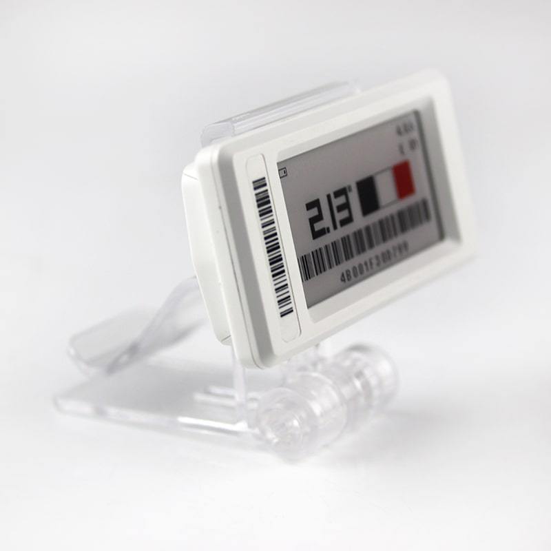 مشبك عمودي لتسمية الرف الرقمي لسطح مستو