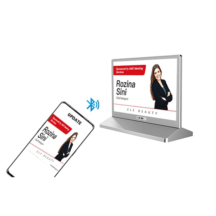 بلوتوث
 E-ورق
 مقابلة
 لافتات
 ، برنامج
 دعم هاتف ذكري المظهر
 و IOS
