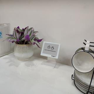 دعم حامل طاولة ملصقات التجزئة الإلكترونية