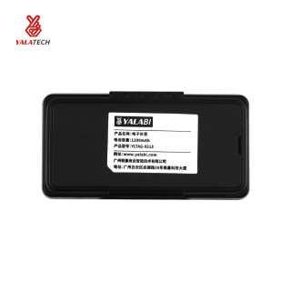 ملصق رف رقمي متعدد اللغات مقاس 2.13 بوصة مقاوم للماء