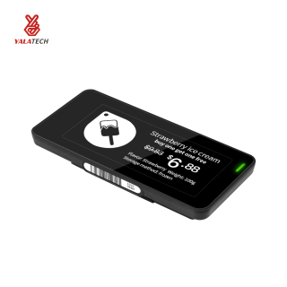 ملصق رف رقمي متعدد اللغات مقاس 2.9 بوصة مقاوم للماء